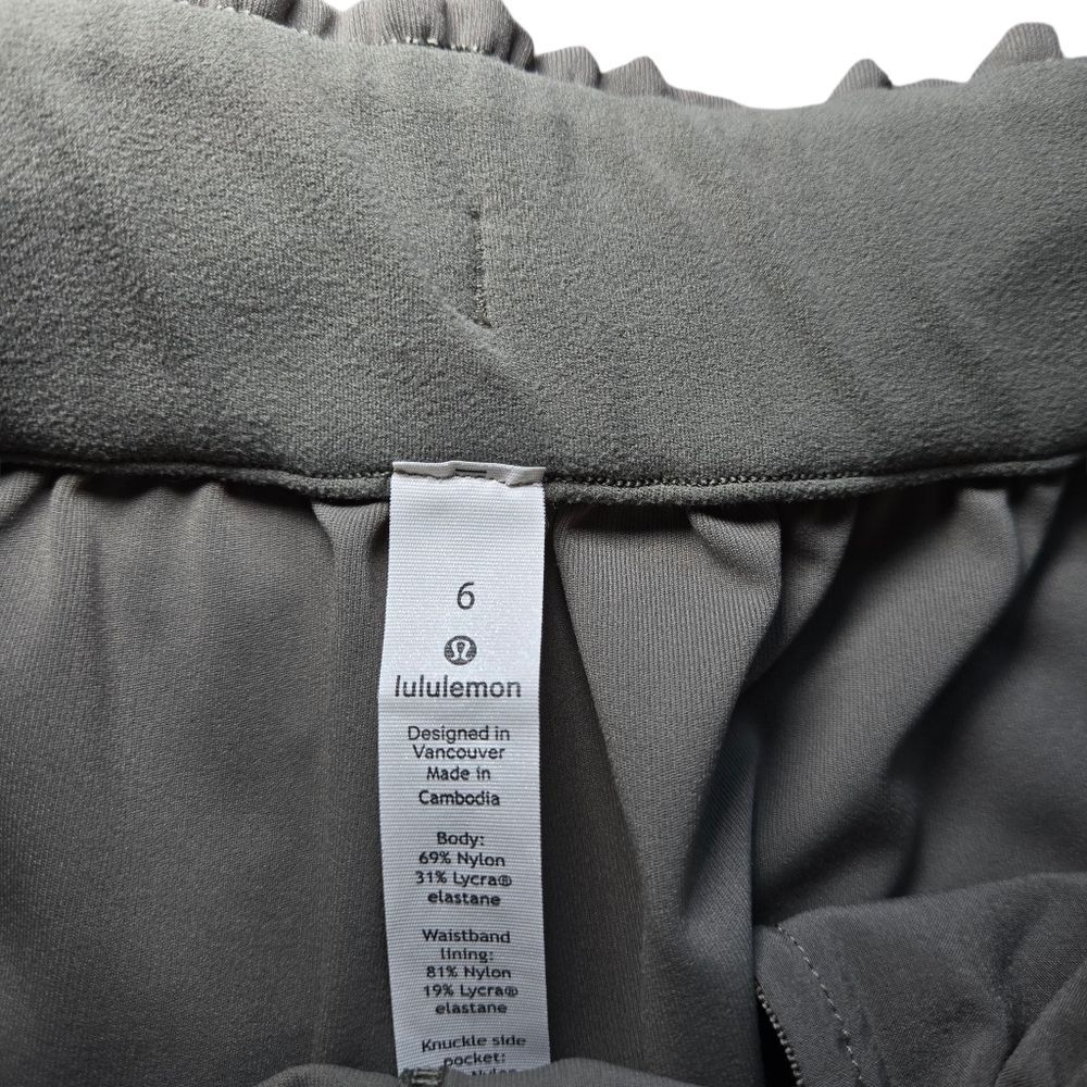 Lululemon Keep Moving Crop 23" - Grey Sage - Picture 8 of 9